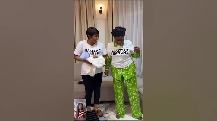 Nigerian actress, Iyabo Ojo dancing & having amazing moments with her in-law. lovely grandmothers.
