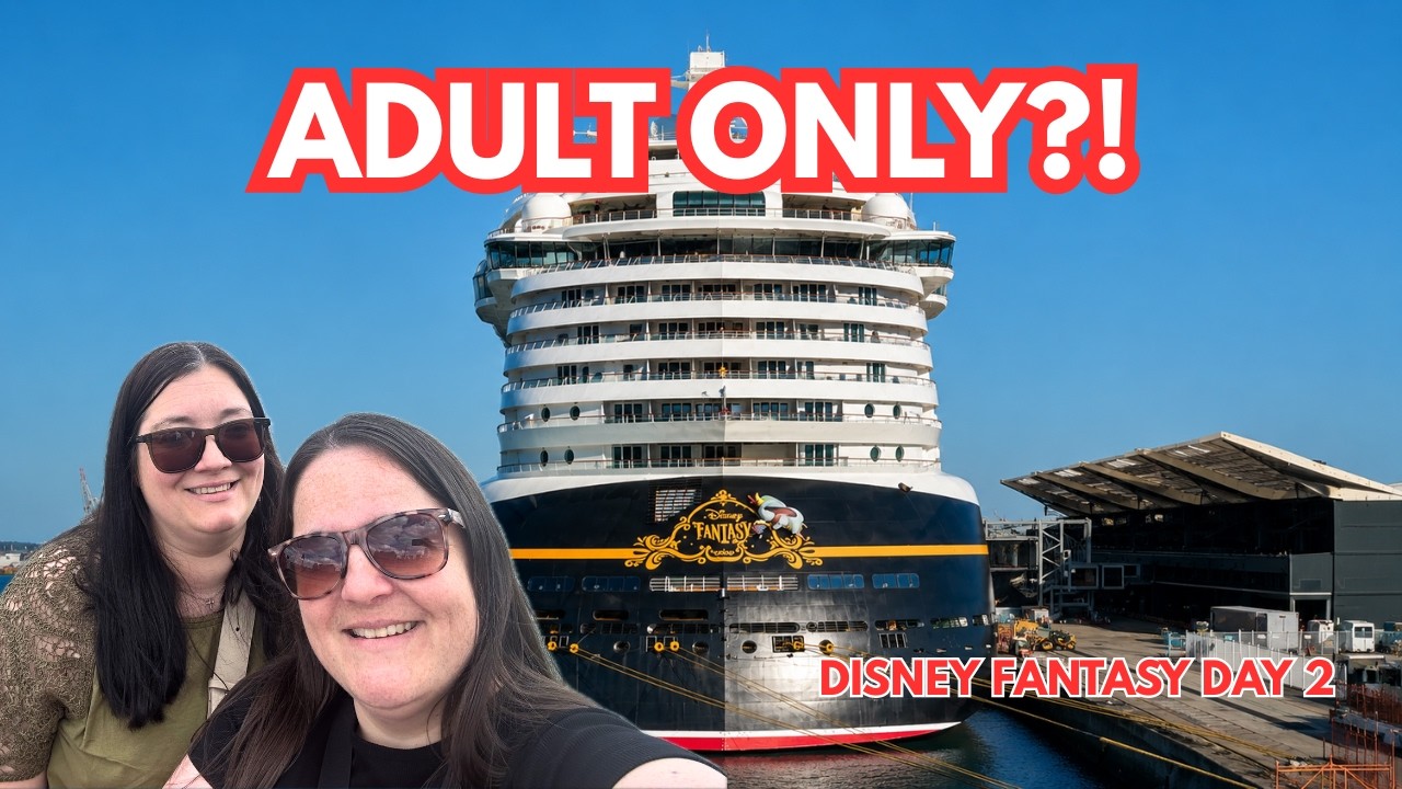 Disney Fantasy | Day 2 | Sea Day, Palo Brunch and Problems with the Adult Only Areas