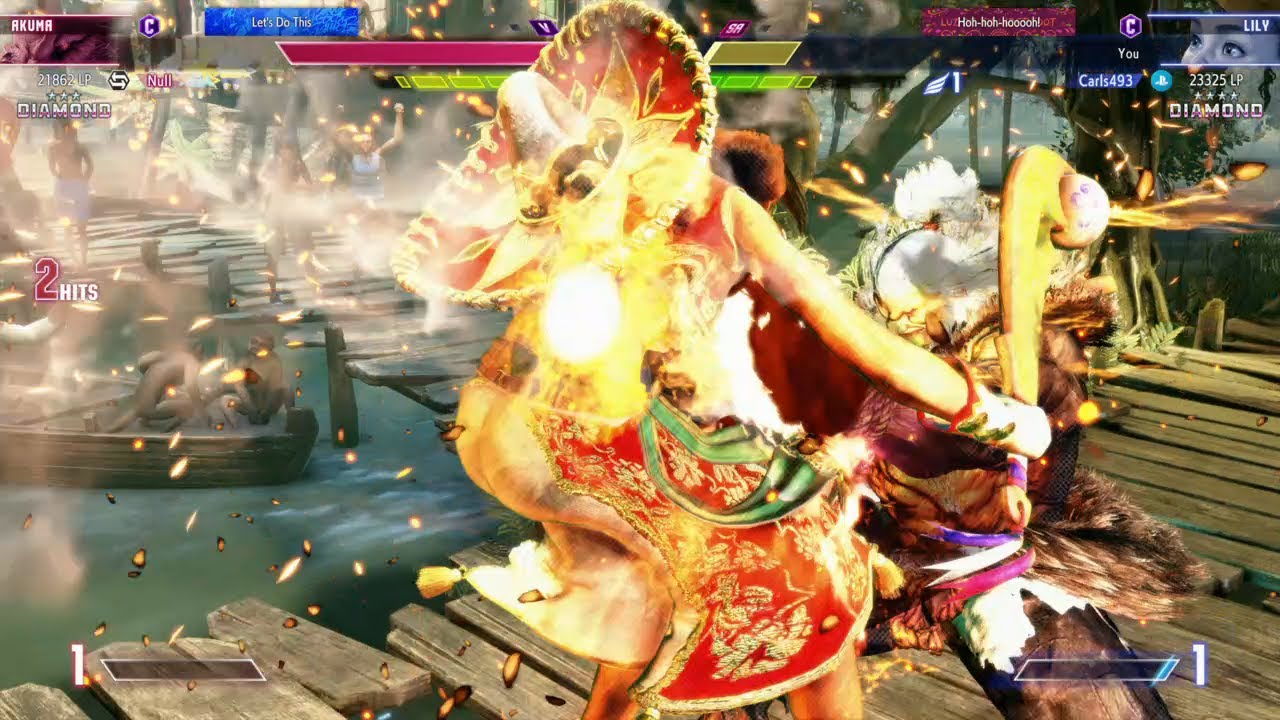 Street Fighter 6: Match #669 (Ranked): Carls493 (Lily) Vs. Null (Akuma ...