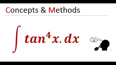 integrate tan^4(x) dx  || Integral of tan^4x  ||  Integral of Tan^4x dx ||