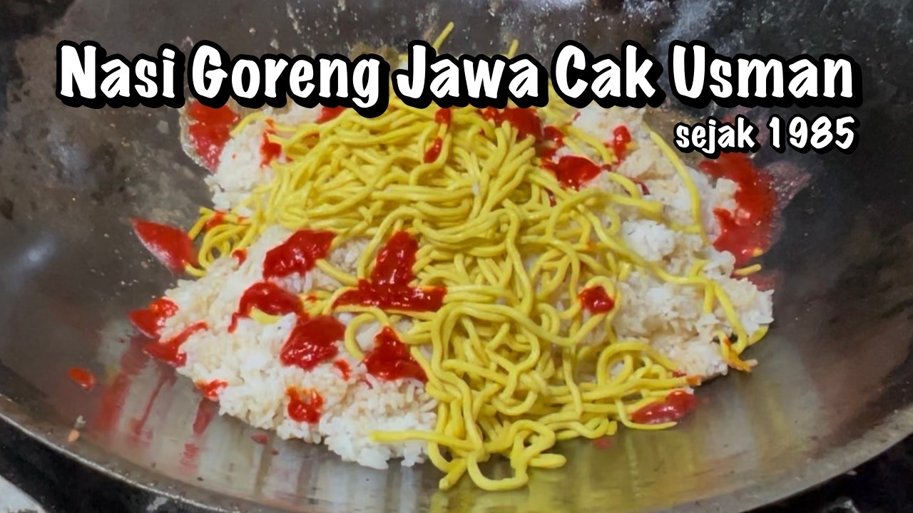 NASI GORENG JAWA CAK USMAN #RamadanwithYouTube
