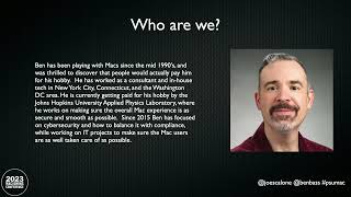 Security By Design Ideas To Keep In Mind. - Ben Bass Joe Scalone