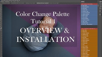 LSP Color Change Palette Photoshop Actions: How to install and get started