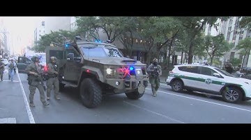 ICE agents clash with large crowd in Lower Manhattan: ‘Shame’