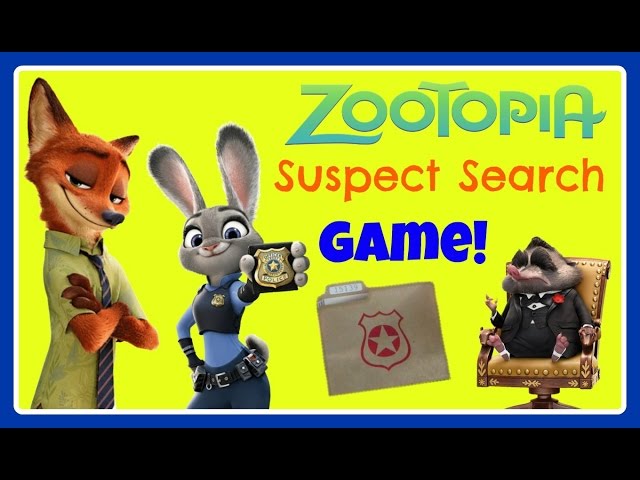 Spin Master Games - Zootopia - Suspect Quest Card Game