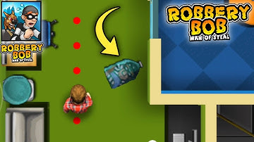 Robbery Bob - Downtown Part 15 | Chapter 2 | Gameplay Walkthrough | Robbery Bob Gameplay.