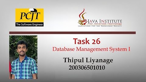 How to use the data usage SUM SQL Functions in Database Tables | Task 26 | Java Institute | DBMS I
