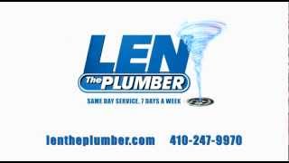 Len The Plumber Toilet Clogged