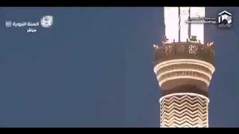 ‏تلاوة خاشعة من المسجد النبوي قبل قليل للشيخ أحمد الحذيفي
