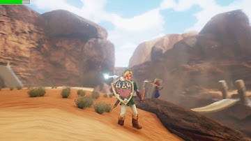 Zelda Unreal Engine Gerudo Valley :D