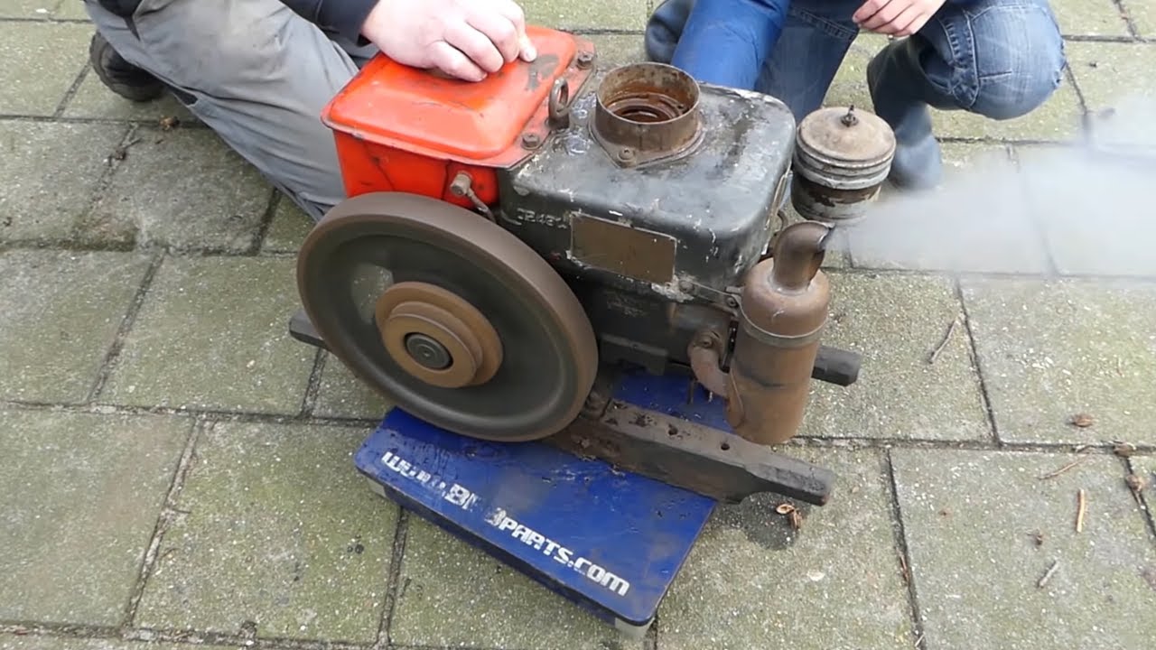 Yanmar NT65K first start - YouTube