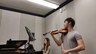 Tchaikovsky: Mélodie in E-flat major, Op. 42 in the practice room - Charlie Lin and Ariel Liu