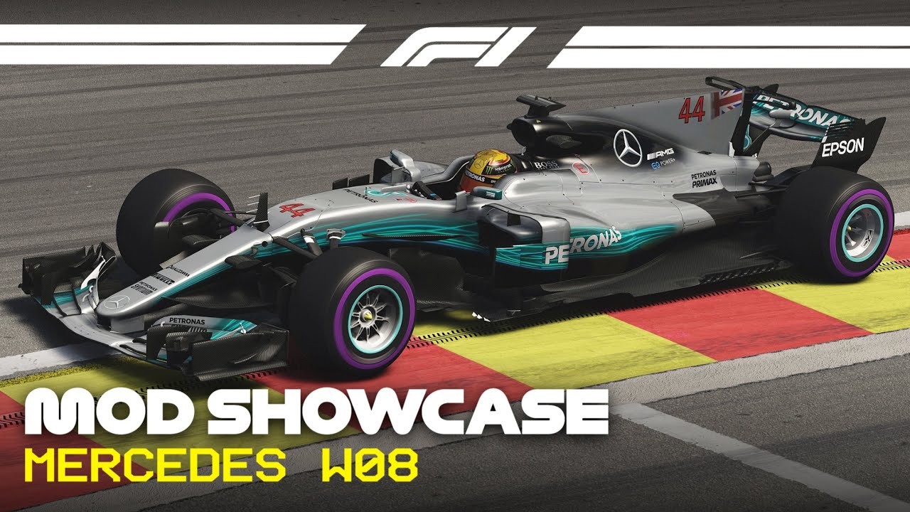 The NEW Mercedes W08 Mod for Assetto Corsa!