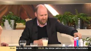 Henrik Dorsin Testar Kosttillskottet Multikvinna I Nyhetsmorgon - Nyhetsmorgon Tv4