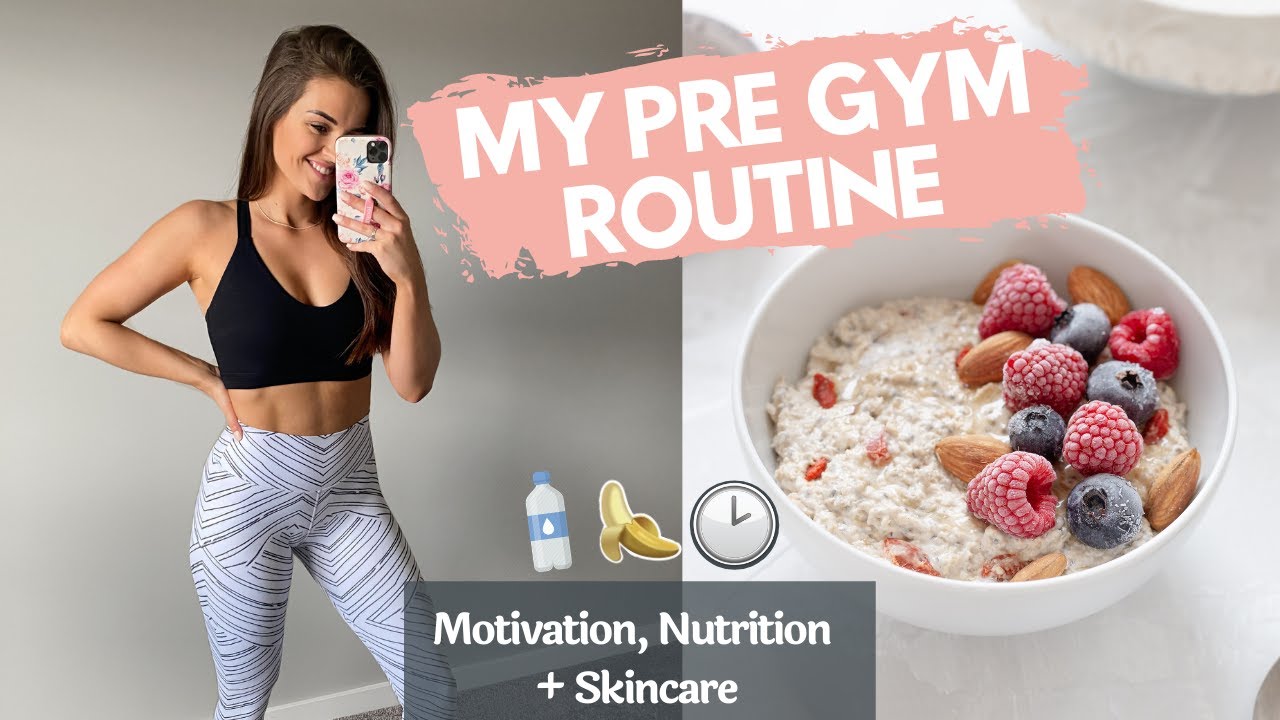 PRE GYM ROUTINE // Motivation & Leg Workout - YouTube