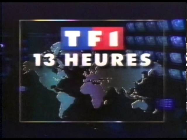 Tf1 Journal De 13 Heures 1991 Youtube