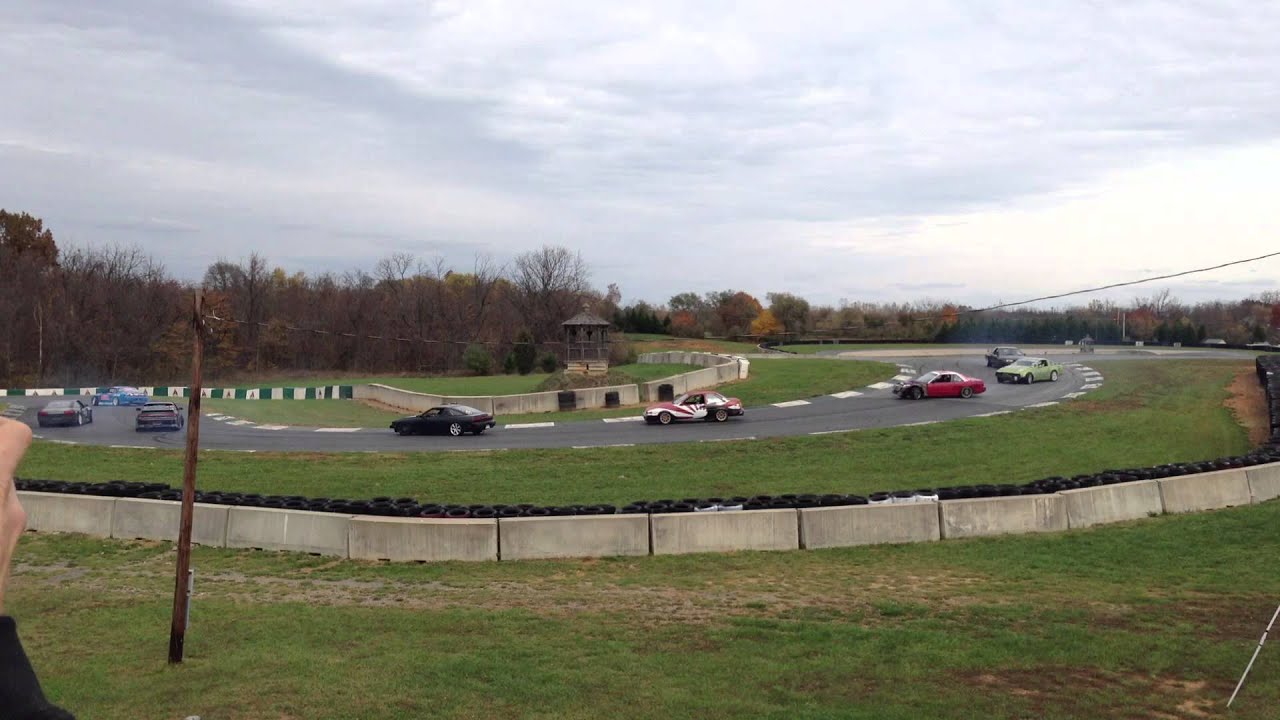 Drift Nirvana, Summit Point, WV 10-27-2012. Supra, Skyline ... Drifting 2