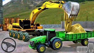 Concrete Excavator Tractor Construction Simulator - Android GamePlay screenshot 4