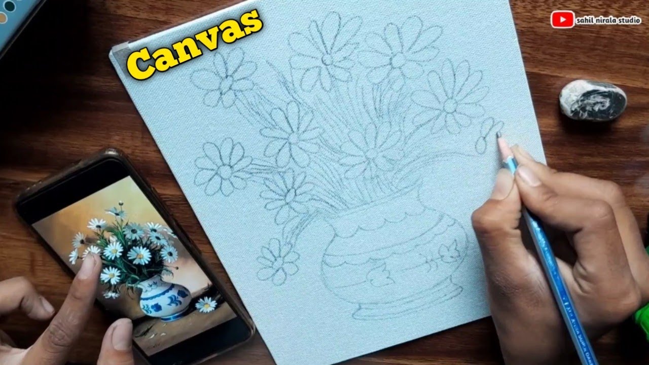 Canvas Painting How To Draw Canvas Drawing And Poster Colour Amazing Maxresdefault