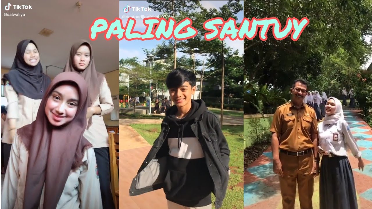 Tik Tok Hijab Anak SMA Cantik Lucu Imut 