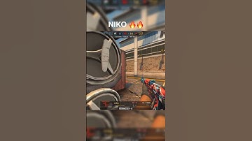 NIKO 🔥 #csgo #counterstrike2 #cs2 #counterstrike #cs2overpass #gaming #twitch #funny #cs