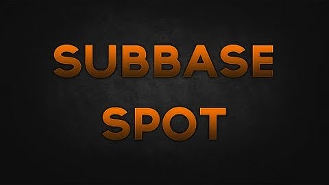 Creative Sub Base Spot :)