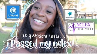 I PASSED MY NCLEX! how I did it (75 Q's, 2nd attempt)