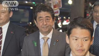 安倍総理、岸田氏と会談　不祥事相次ぐなか結束確認(18/04/17)