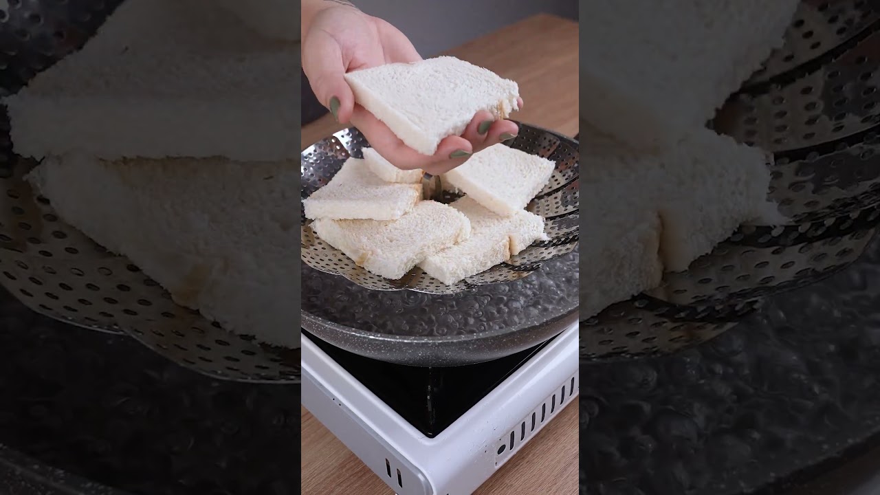 ⁣Todo mundo está cozinhando pão assim, depois de ver essa ideia genial