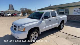 (SOLD) 2007 DODGE DAKOTA QUAD CAB 4X4 @EAGLE CARE AUTOS