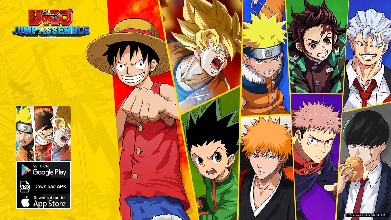 Jump: Assemble Gameplay - MOBA Anime Game Android iOS - YouTube