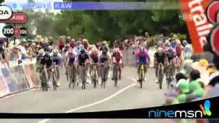 Tour Down Under 2012 - Stage 1 - Final kilometers