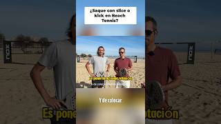 El Saque de Nico GIANOTTI  #beachtennis #beachtennisbrasil #beachtennisonline