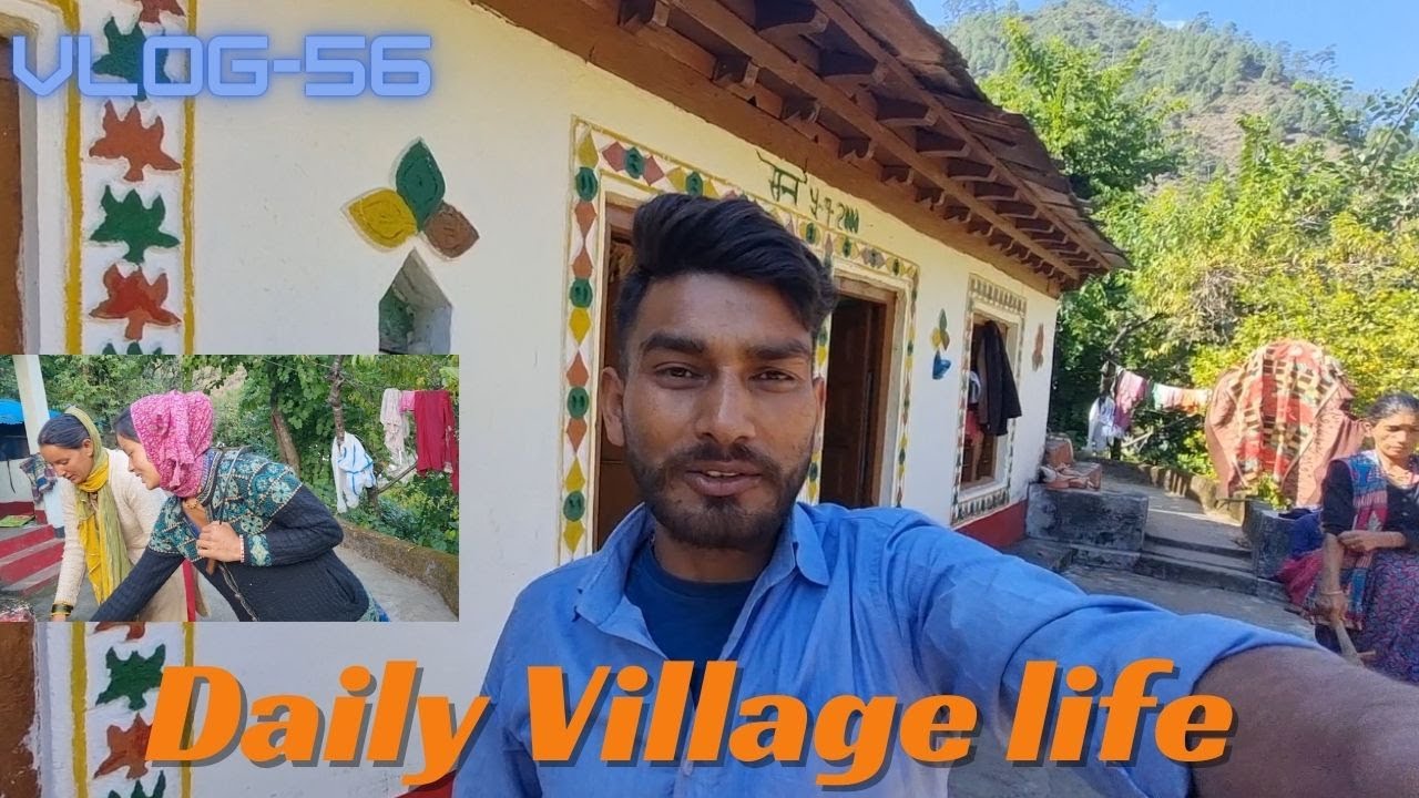 village dairy || farm || life in Uttarakhand