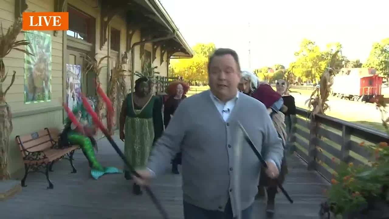 Matt is making last minute decisions for the Legends and Lanterns Festival!