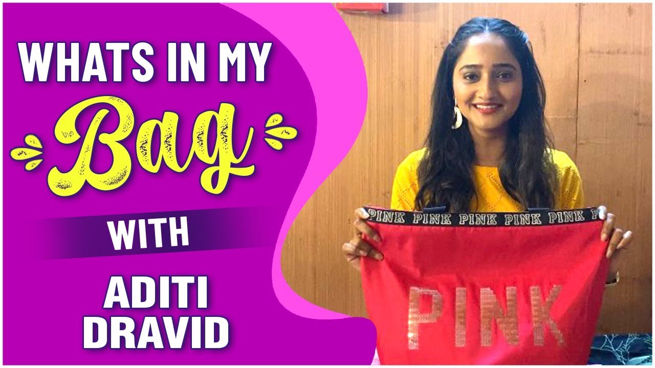 WHAT'S IN MY BAG ft. Aditi Dravid | Sundara Manamadhye Bharli | Majhya Navryachi Bayko