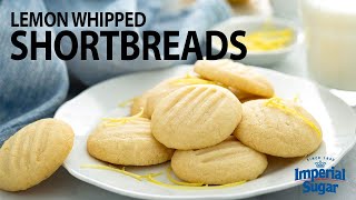 How to Make Lemon Whipped Shortbread Cookies