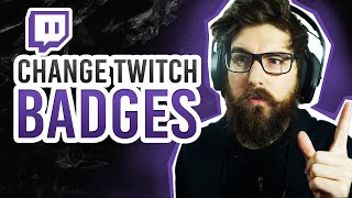 How To Change Your Emotes Sub Badges And Bit Badges On Twitch Twitch Tutorial Youtube