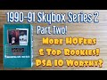 1990-91 Skybox NBA Basketball Series 2 Box Break - PART TWO! More HOFers & Top Rookies! PSA Worthy??