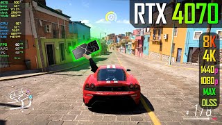 RTX 4070 - Forza Horizon 5 - MAX Settings (DLSS 3 Tested)
