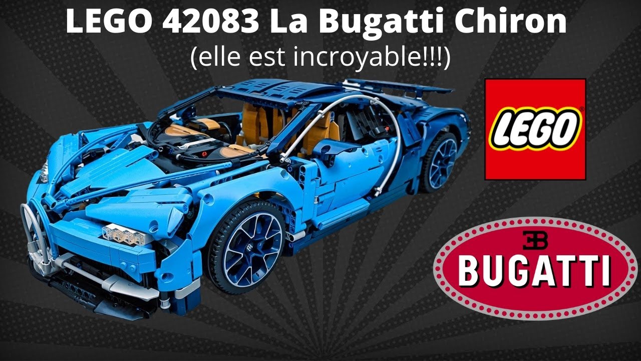 LEGO TECHNIC 42083 LA BUGATTI CHIRON, elle est incroyable! Review