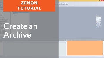 Create an archive in zenon