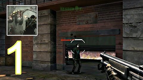 MAD ZOMBIES: Offline Games -  Gameplay walkthrough Part 1 - Mission 1 Completed (ios,Android)