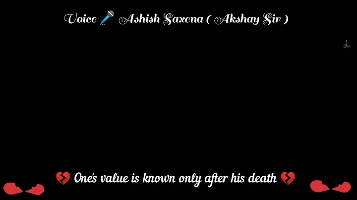 Filhaal 2 (Last scene of the video in my voice🎤) Akshay Kumar | Nupur Sanon | B Praak | Jaani