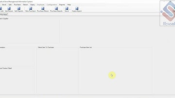 Medical Store Management System Part 58 New Purchase Form Design in C# C Sharp