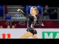 Alexandra Trusova - 4T , 4S , 4Lz