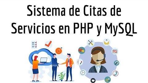 Sistema de Citas de Servicios en PHP y MySQL