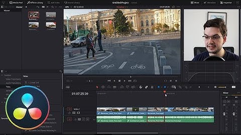 How to remove parts of audio from a video | DaVinci Resolve