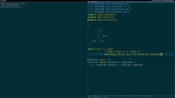 Haskell Introduction with Generic Tree