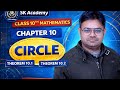 📘 Class 10 Maths | Chapter 10 – Circles | Theorem 10.1 & 10.2 Question